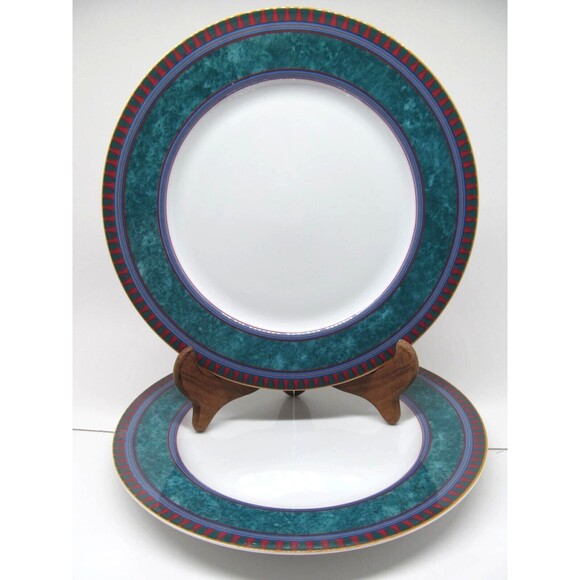 Mikasa La Scala Set Of 2 Vintage 10 3/4" Dinner Plates - Picture 1 of 8